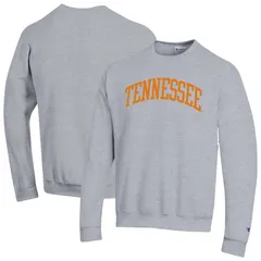 チャンピオン メンズ トップス Tシャツ スウェット フリース Mens Champion Heather Gray Tennessee Volunteers Basic Arch Fleece Pullover Sweatshirten Grey グレー