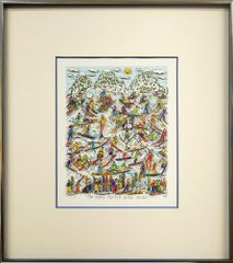 天野喜孝 FFXI 版画 WORLD WAR vana'diel - メルカリ