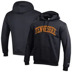 チャンピオン メンズ トップス Tシャツ フリース パーカー Mens Champion Black Tennessee Volunteers Basic Arch Fleece Pullover Hoodie Ten Black ブラック