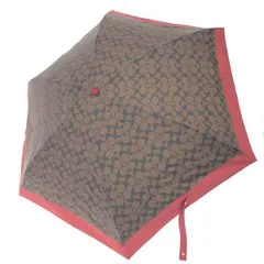 COACH コーチ 折り畳み傘  シグネチャー    ブラウン レディース / 241016002080