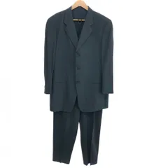 ARMANI COLLEZIONI アルマーニ コレッツォーニ 3Bスーツセットアップ サイズ:表記不明 ストライプ    ブラック メンズ / 243001004797