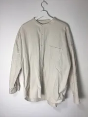 【BACK NUMBER】バンドカラーシャツ サイズL