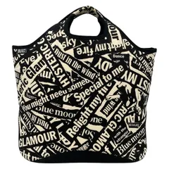 HYSTERIC GLAMOUR(ヒステリックグラマー) ハンドバッグ - 黒×白