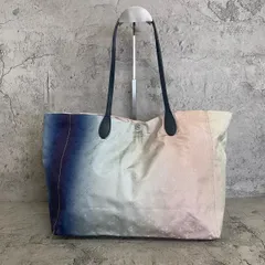 良品　A4可　russet　ラシット　トートバッグ　モノグラム　グラデーション　ナイロン　マルチカラー