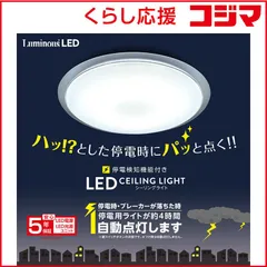 【 新品 未開封 】   ドウシシャ LEDシーリングライト LuminousLED(ルミナス) ハパつく 6畳 昼光色 リモコン付属 TKE-Y06DXD 未使用 送料無料