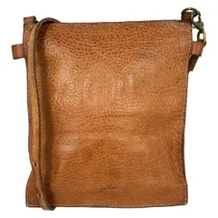 genten(ゲンテン) ショルダーバッグ - ブラウン レザー