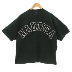 ノーティカ NAUTICA Tシャツ S 緑 半袖 /RE