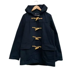 LONDON Tradition ダッフルコート コットン100% ネイビー サイズ38 M相当 イギリス製