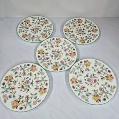 MINTON　ミントン　HADDON HALL　ケーキプレート16.5cm 　5枚セット