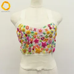 ケンゾー KENZO キャミソール カットソー ニット 花刺繍 大きいサイズ レディース [s998067]のサムネイル