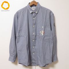 七分袖 ニットシャツ 春夏 ロゴ刺繍 ボタンダウン ストライプクール 