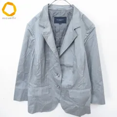 バーバリーロンドン BURBERRY LONDON BURBERRY ジャケット テーラード ロゴボタン 大きいサイズ レディース [a990392]