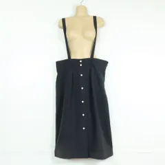 ローズティアラ★パール付き2WAYスカート♪ジャンスカ 大きいサイズ 黒系 z18362