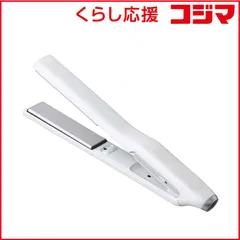 【 新品 未開封 】   AGETUYA URUストレートヘアアイロン ［交流(コード)式］ ホワイト AG-0006-WH 未使用 送料無料