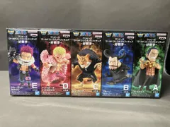[全5種セット]バンプレスト ワンピース ワールドコレクタブルフィギュア -好敵手- ワンピース