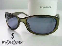 正規★YSL Yves Saint laurent イヴ サンローラン★ティアドロップ スケルトンサングラス ブラック黒【本物保証】廃盤 コレクションモデルのサムネイル