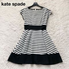 kate spade ひざ丈 ワンピース サイズ2 ケイトスペード ドレス 半袖
