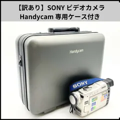 UA114【訳あり】SONY ビデオカメラ Handycam 専用ケース付き