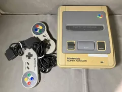 ジャンク Nintendoスーパーファミコン本体＋コントローラ