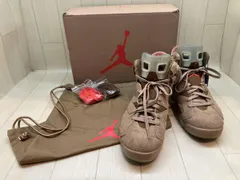 ★ NIKE × Travis Scottナイキ×トラヴィススコット ハイカットスニーカー AIR JORDAN 6 サイズ27.5cm ブリティッシュカーキ 通年