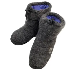 ♪♪THE NORTH FACE ザノースフェイス ヌプシ ウール ブーツ SIZE 24cm NFW51583 グレー