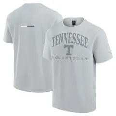 【送料無料】 ファナティクス メンズ Tシャツ トップス Mens Fanatics Gray Tennessee Volunteers Flex TriBlend TShirt Ten Grey