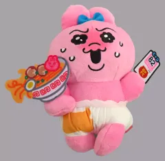 【中古】ぬいぐるみ おぱんちゅうさぎ(A/ラーメン) フードコーチュ 呼び出しベルぶるぶるぬいぐるみ 「おぱんちゅうさぎ」