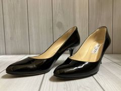 JIMMY CHOO ブラック ハイヒール 37.5 - メルカリ