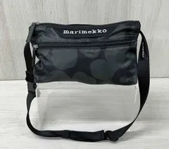marimekko/マリメッコ/ショルダーバッグ/Neat Crossbody Unikko S/ブラック