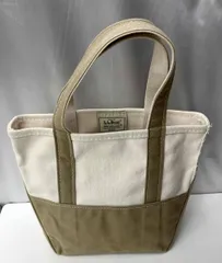 LL.Bean×BEAMS エルエルビーン トートバッグ BOAT AND TOTE ベージュ