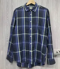 THE NORTH FACE/ザノースフェイス 長袖シャツ NR11957 チェック ブルー Mサイズ