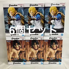 未開封 ONE PIECE Grandista ポートガス・D・エース サボ フィギュア 6個セット SF3148 c099
