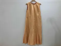 CADUNE ノースリーブロング 71265431 ノースリーブワンピース ロングワンピース ワンピース オレンジ 36 春夏