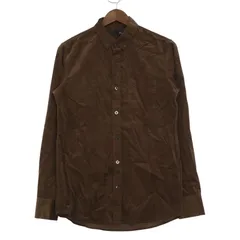 Magine マージン 秋冬 コーデュロイ★ 長袖 ボタンダウン シャツ Sz.46 メンズ 日本製のサムネイル