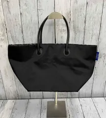 BURBERRY BLUE LABEL バーバリーブルーレーベル/トートバッグ/底面チェック柄/一部劣化あり
