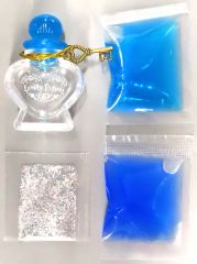 【中古】キーホルダー D.回復魔法ポーション 「魔法のスライム調合!ラブリー小瓶の魔力ポーションマスコット キラキラver.」