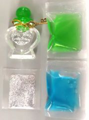 【中古】キーホルダー E.勉強魔法ポーション 「魔法のスライム調合!ラブリー小瓶の魔力ポーションマスコット キラキラver.」