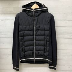 美品 PRADA プラダ ハイブリッド ニット ナイロンパーカー SJC574
