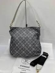 russet ラージショルダーバッグ デニムシリーズ　2wayバッグ CE-1284 ラシット