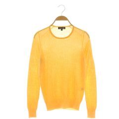 ドゥロワー Drawer 18Gカシミヤシルクリブクルーネックニット プル