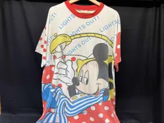 ミッキーマウス 半袖Tシャツ 毛羽立ちあり