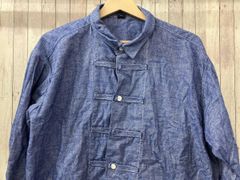 CLI POST Chinois DV シャンブレーチャイナ シャツジャケット CLI POST Chinois DV シャンブレーチャイナ シャツジャケット - メルカリ