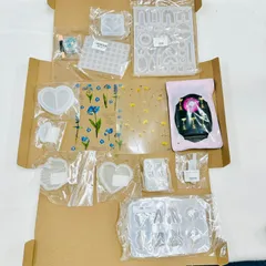 14点セット レジンモールド＆レジン用品 まとめ売り