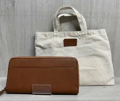 genten ゲンテン TOSCA トスカ レディース 財布 長財布 ロングウォレット ブラウン レザー 牛革 ラウンドファスナー 30197