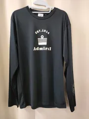 アドミラル2026春夏最新作   ドライシルキーロングスリーブTシャツTEE（ANLA606）ブラック