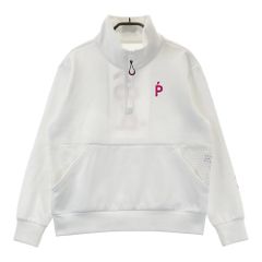 サイズ：0 PEARLY GATES パーリーゲイツ ハーフジップ スウェット