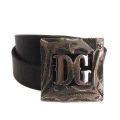 ディー&ジー ドルガバ ドルチェ&ガッバーナ D&G ベルト レザー ロゴ