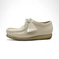 SUPREME×CLARKS 24ss Patent Leather Wallabee Beige サイズ25.5cm シュプリーム クラークス パテントレザー ワラビーシューズ 大名店