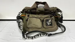 ● カバン nouer ハンドバック  カーキ ポシェット付き レディース  2way ショルダーバッグ  ヌエール 6B-M7