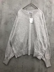 新品 CIAOPANIC TYPY チャオパニックティピー スウェットライクボリュームスリーブ ニット セーター sizeONE/オフホワイト ■■ レディース